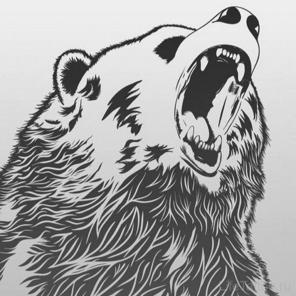Медведь для выжигания