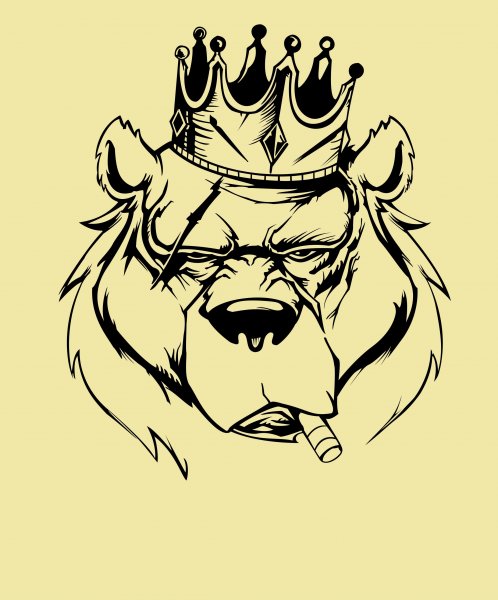 Медведь с короной