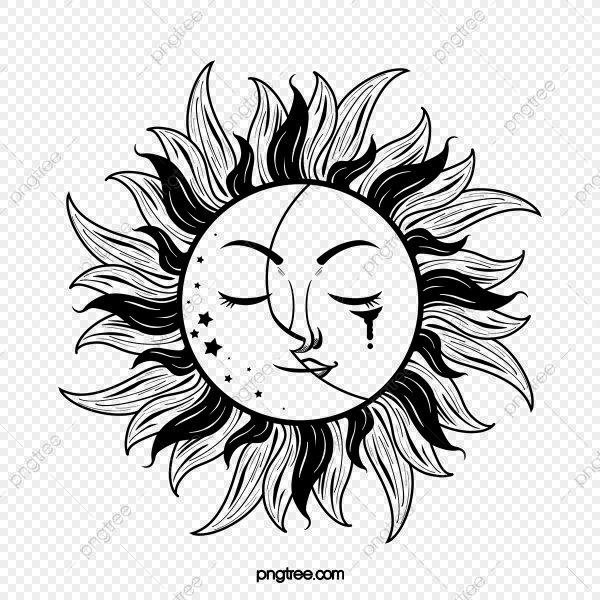 Солнце эскиз