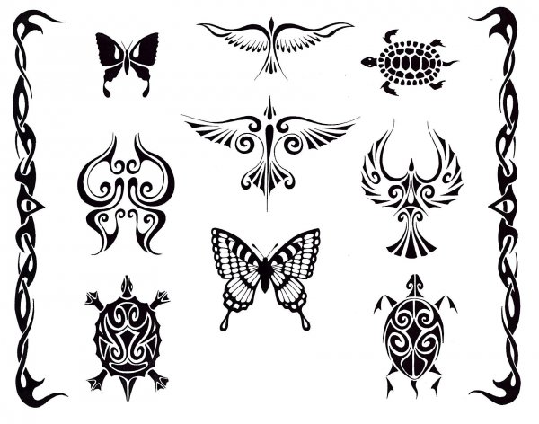 Тату эскизы узоры