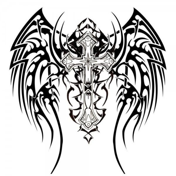 Кельтские узоры трайбл