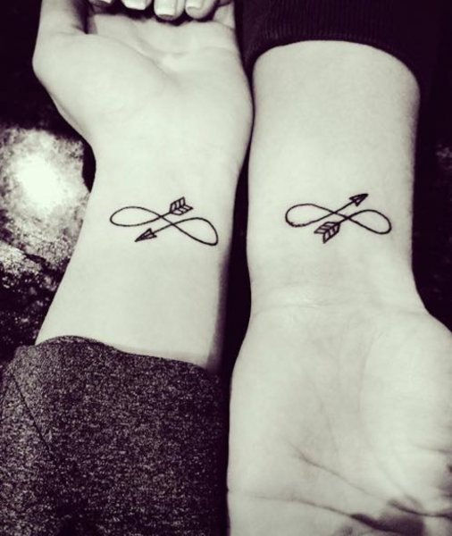 Парные тату маленькие