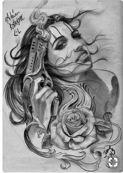 Афина богиня тату