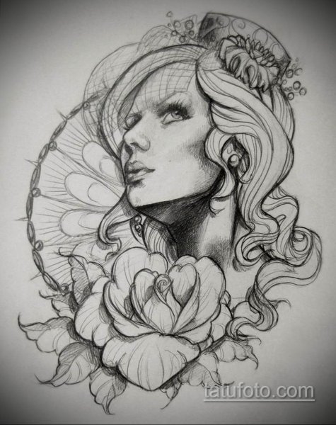 Эскизы тату для девушек
