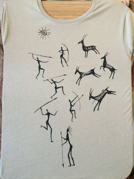 Тату Наскальная живопись