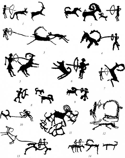 Наскальные пиктограммы