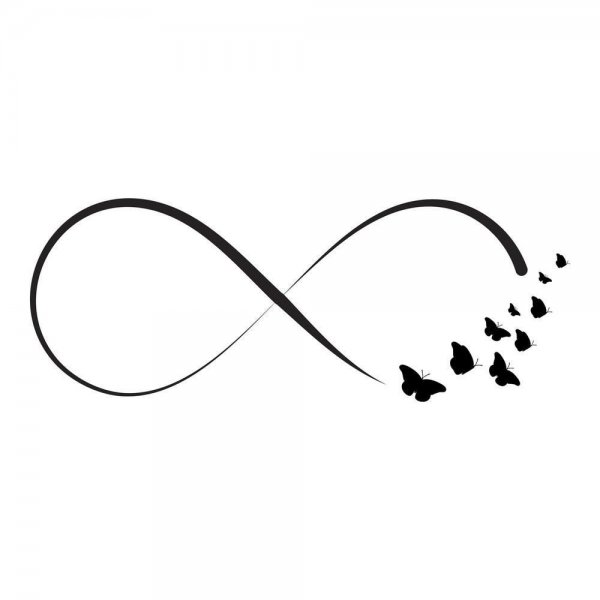 Тату бесконечность эскизы для девушек