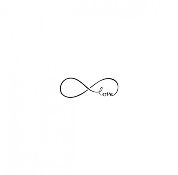 Знак бесконечности красивый маленький