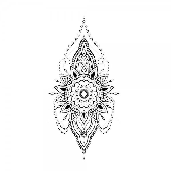 Мандала тату