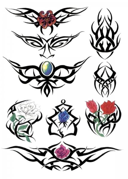 Тату на пояснице эскизы