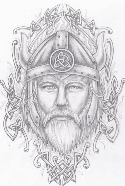 Тату кельтов варягов викингов