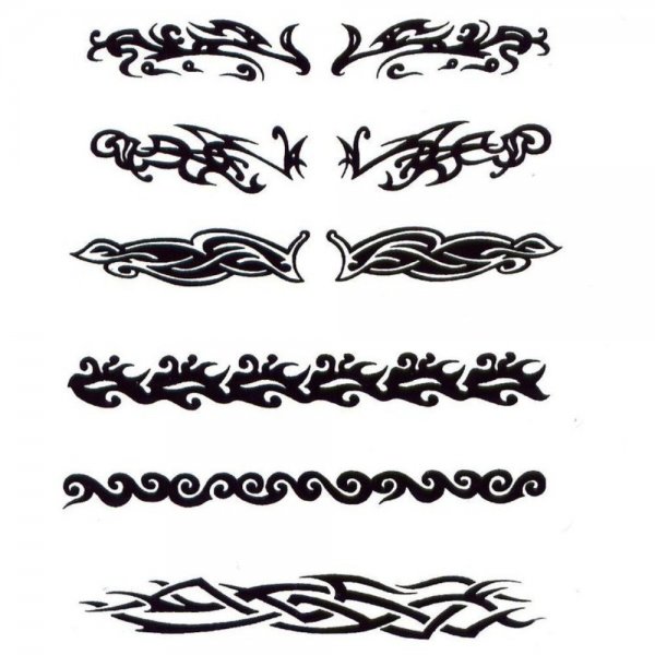 Орнамент вокруг запястья