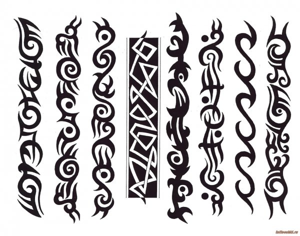 Тату эскизы трайбл Кельтские