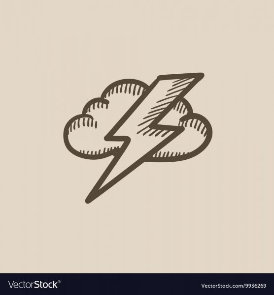 Эскизы логотипов с молнией