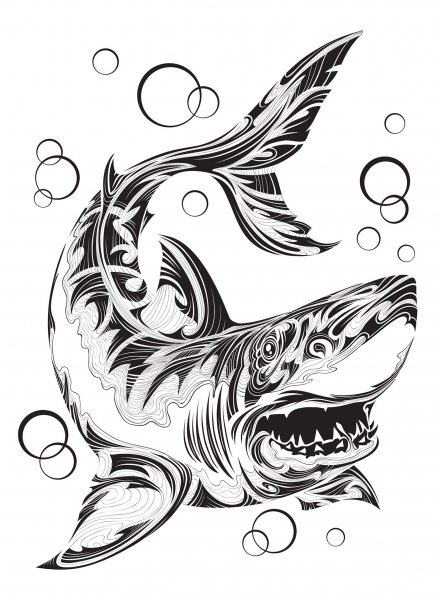 Стилизованная рыба