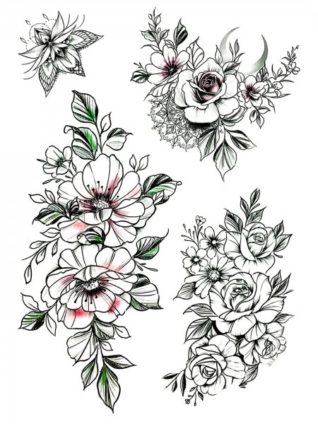 Переводные наколки