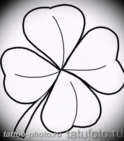Клевер эскиз