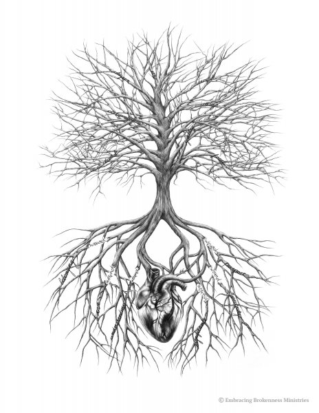 Сухое дерево Графика