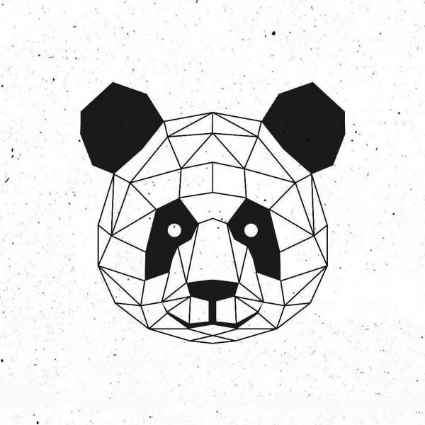 Геометрический медведь