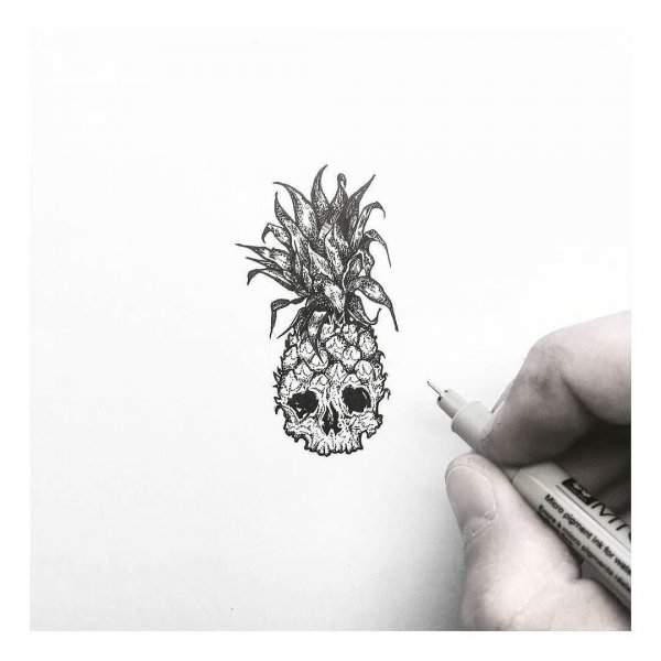 Тату МОРГЕНШТЕРНА эскизы