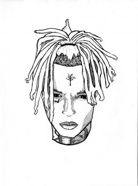 XXXTENTACION портрет