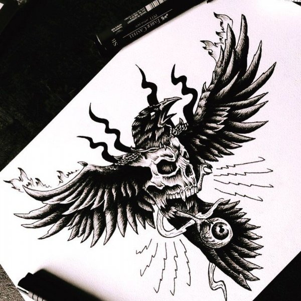 Татуировки Моргенштерн эскизы