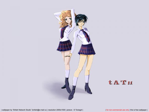 T.A.T.U В стиле аниме