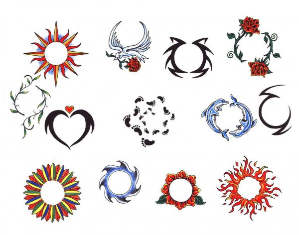 Татушки картинки для детей