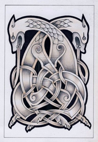 Тату эскизы Кельтские узоры