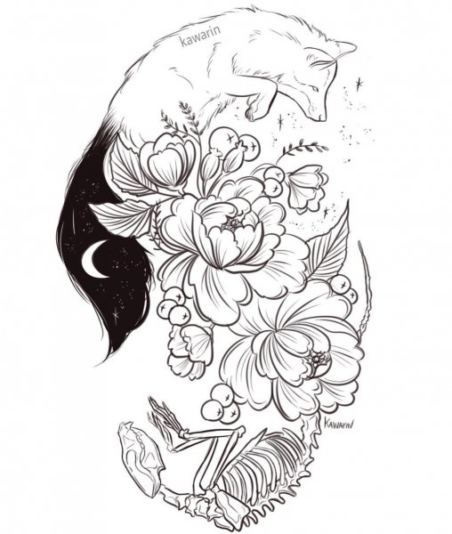 Тату эскизы ы для девушек