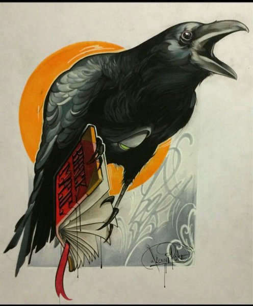 Ворон олдскул