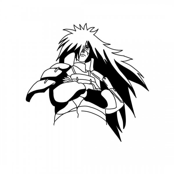 Учиха Мадара тату