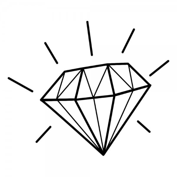 Алмаз эскиз