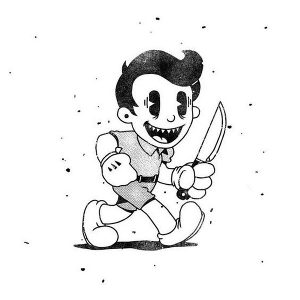 Эскизы мультяшных персонажей