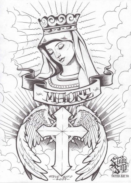 Церковные тату эскизы