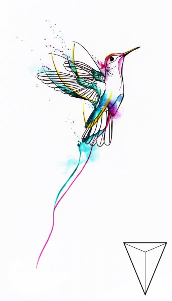 Тату Колибри