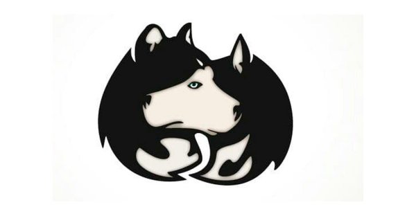 Хаски эскиз