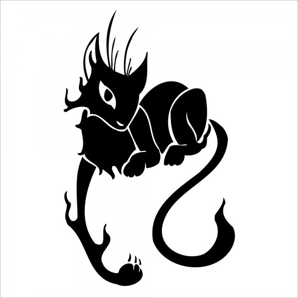 Татуировки для девушек кошки эскизы