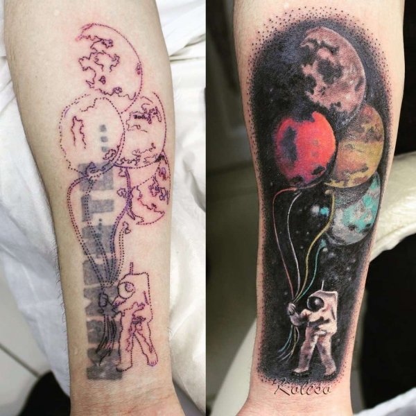 Тату для забивки старой