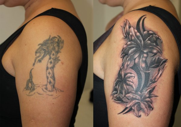 Перекрытие тату