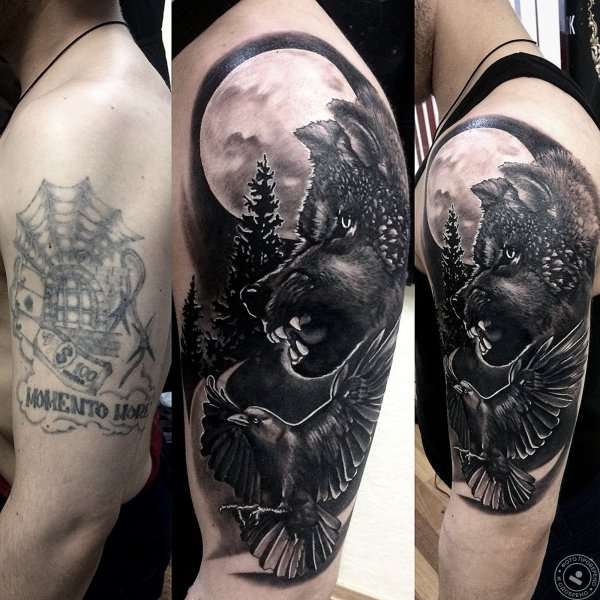 Перекрытие тату