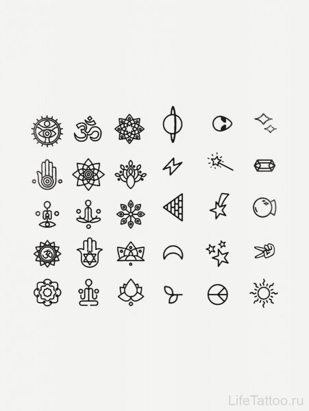 Тату эскизы маленькие