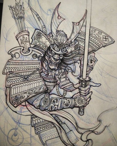 Сегун с нагинатой