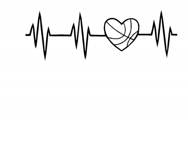 Сердцебиение тату эскиз