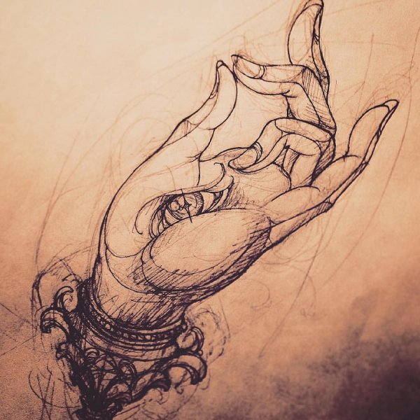 Татуха на руку эскиз