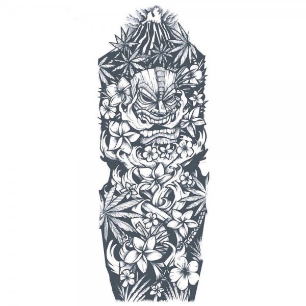 Тату полурукав для мужчин эскизы