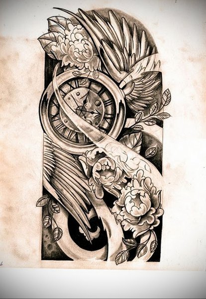 Татуировки мужские рукав эскизы