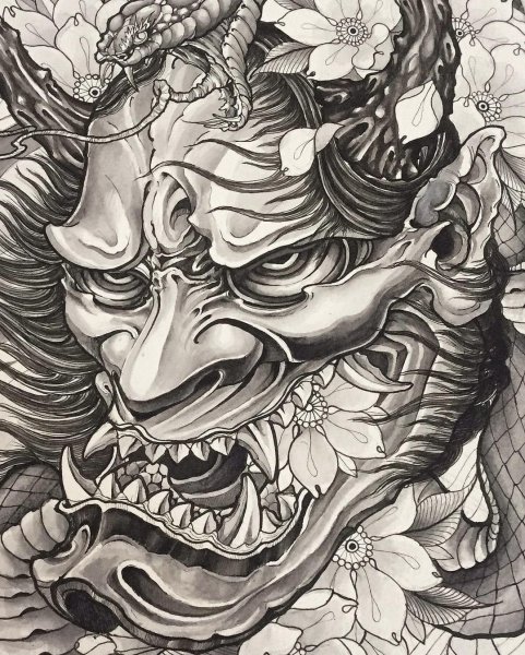 Тату якудза эскизы