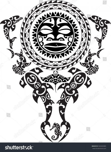Эскизы тату Полинезия и Маори
