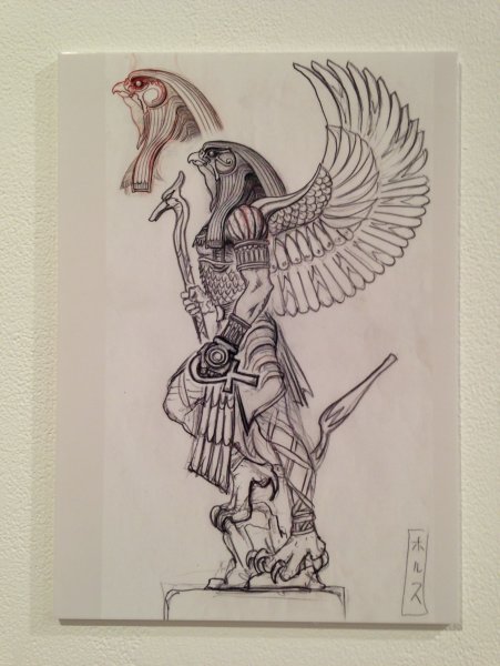 Древнеегипетские прически эскиз